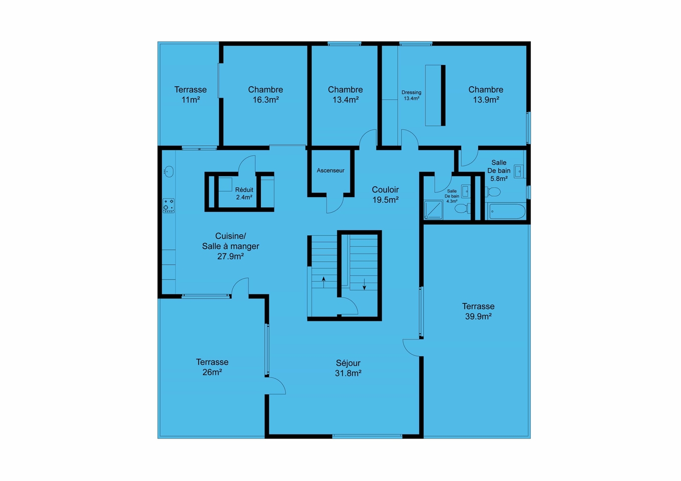 Floor Plan 2 D