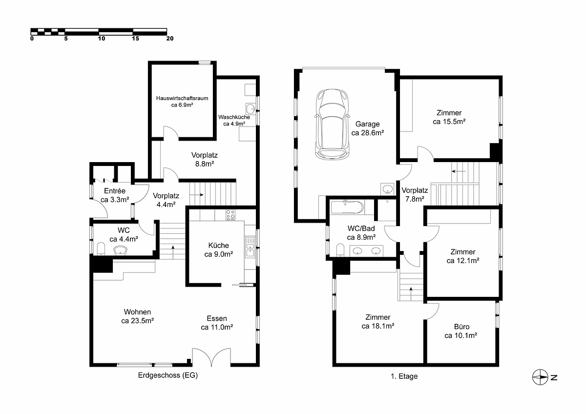 Floor Plan 3d 3 b