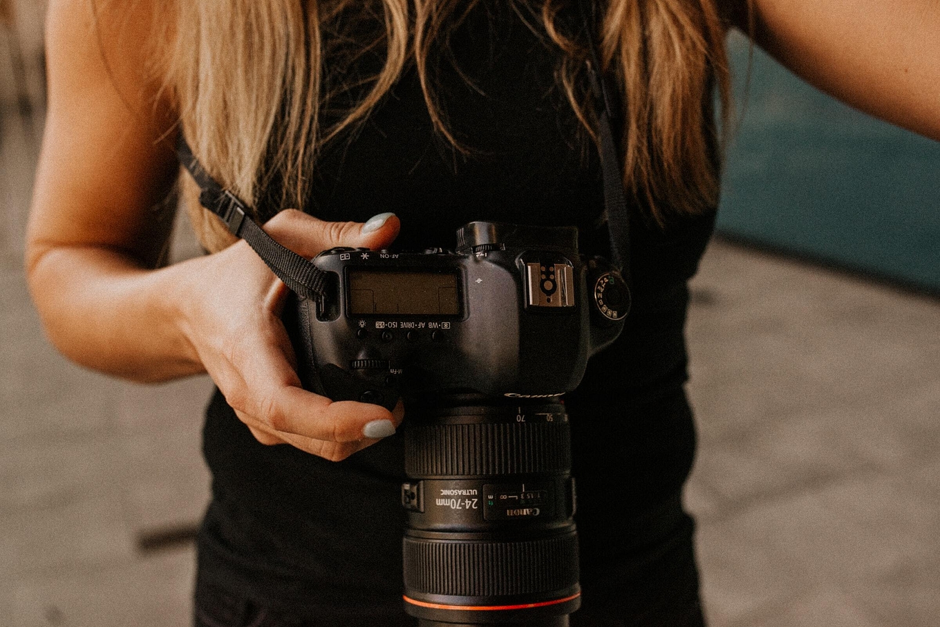 Female photographer