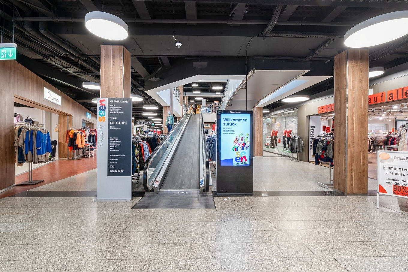 photo of a mall interior